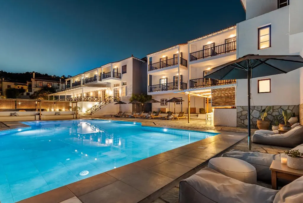 General view, Aperitton, Skiathos
