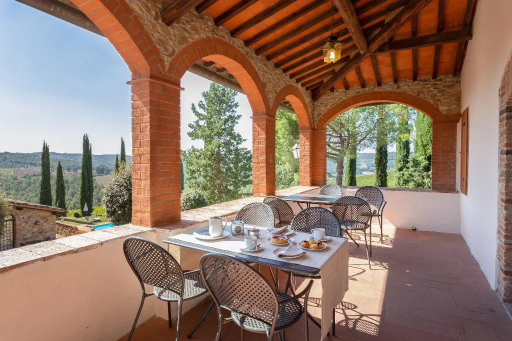 Terrace, Fattoria Pratale, Florence