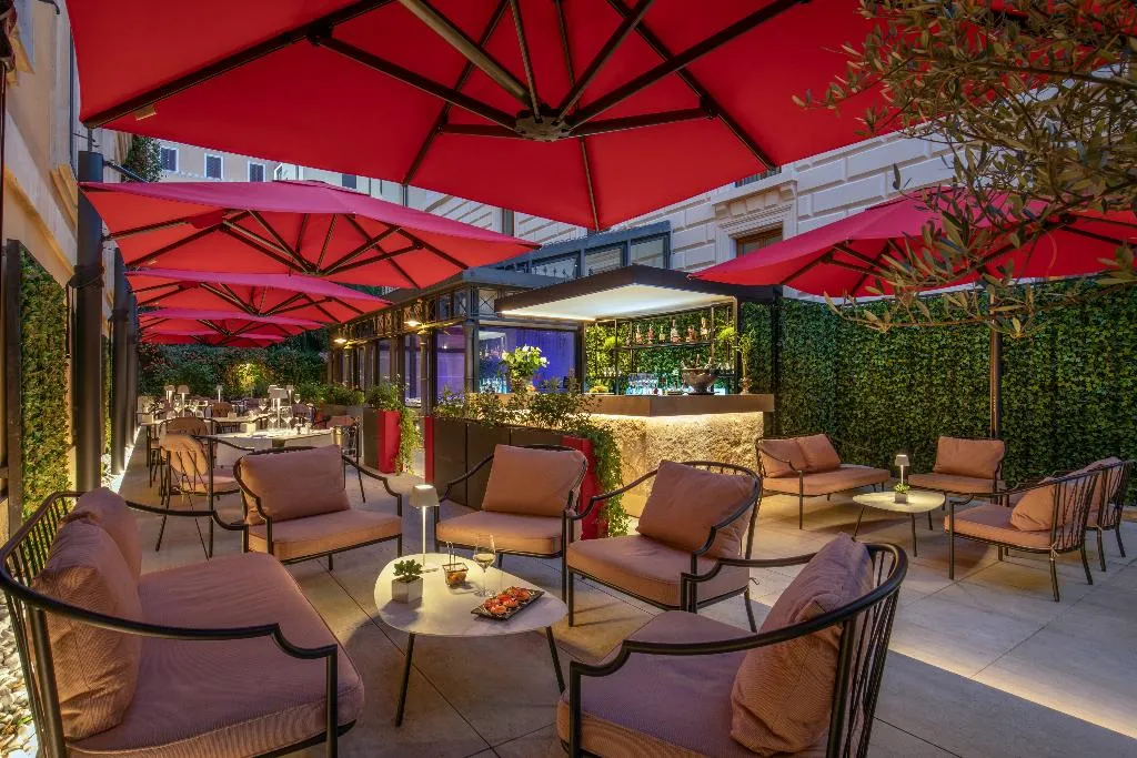 Restaurant, Rose Garden Palace, Rome