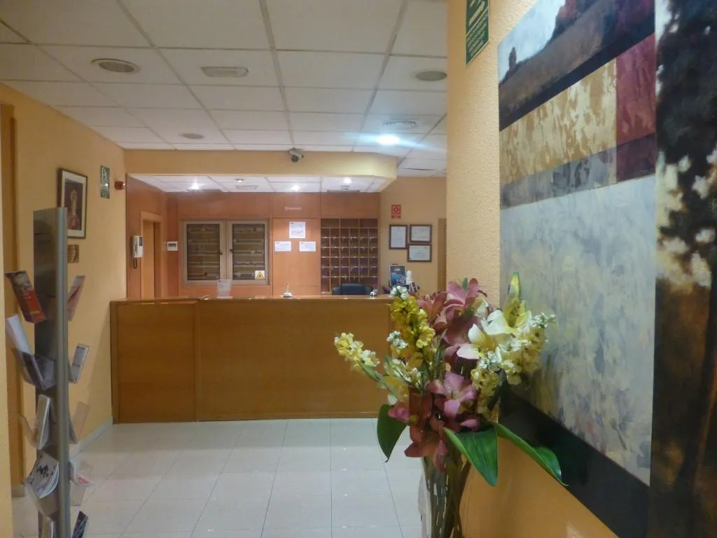 Lobby, Hostal El Val, Madrid