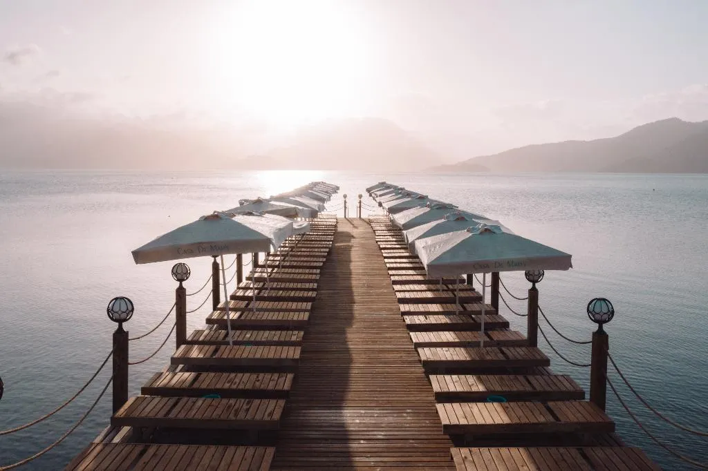 Beach, Casa De Maris Spa & Resort Hotel, Dalaman