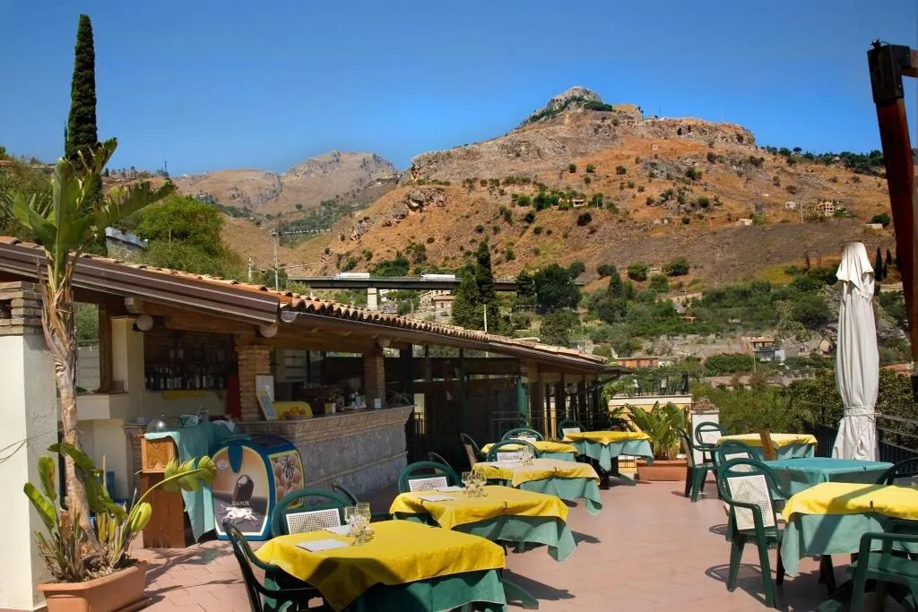 Restaurant, Hotel Baia Delle Sirene, Taormina