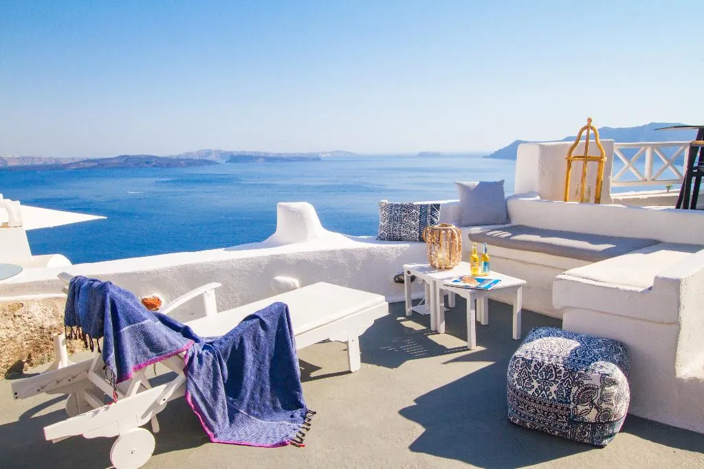 General view, Alexander's Suites, Santorini
