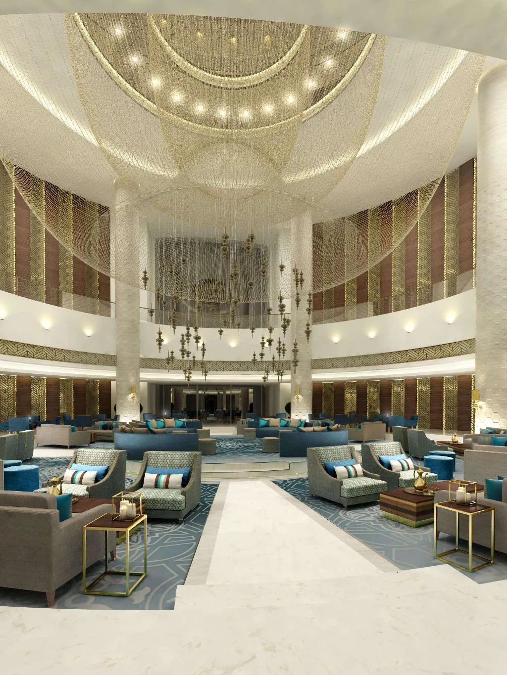Lobby, Fairmont Ajman, Dubai
