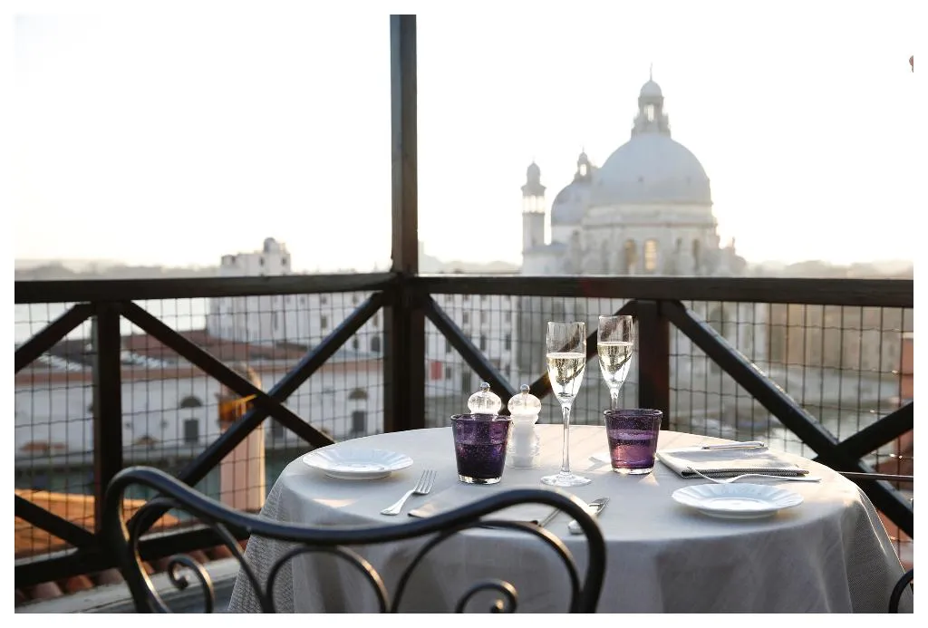 Terrace, Bauer Palazzo, Venice