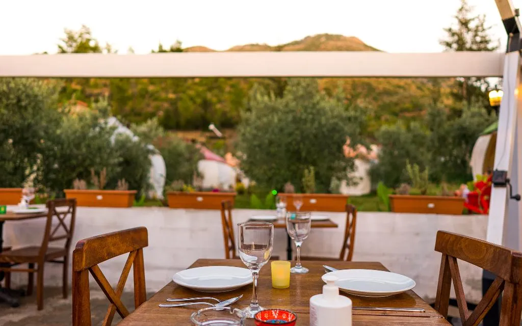 Restaurant, Chingene Glamping, Antalya