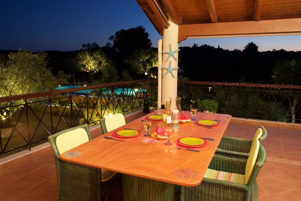 Terrace, Glavina Studios & Apartments, Kefallinia