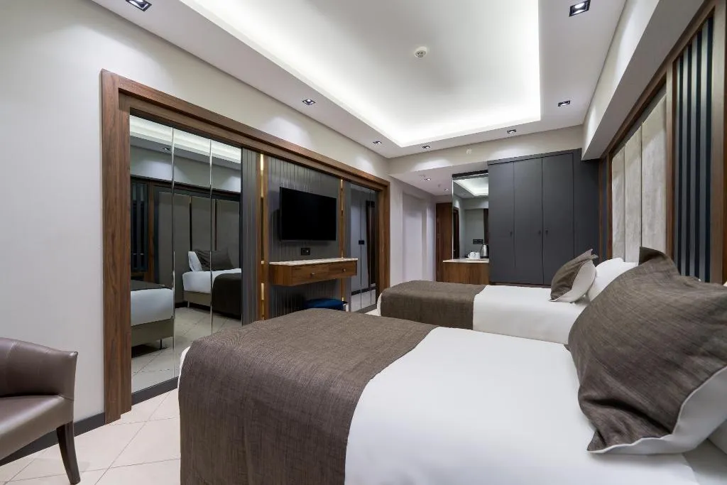 FAMILY ROOM SEA VIEW Room, Batihan Beach Resort & Spa, Izmir
