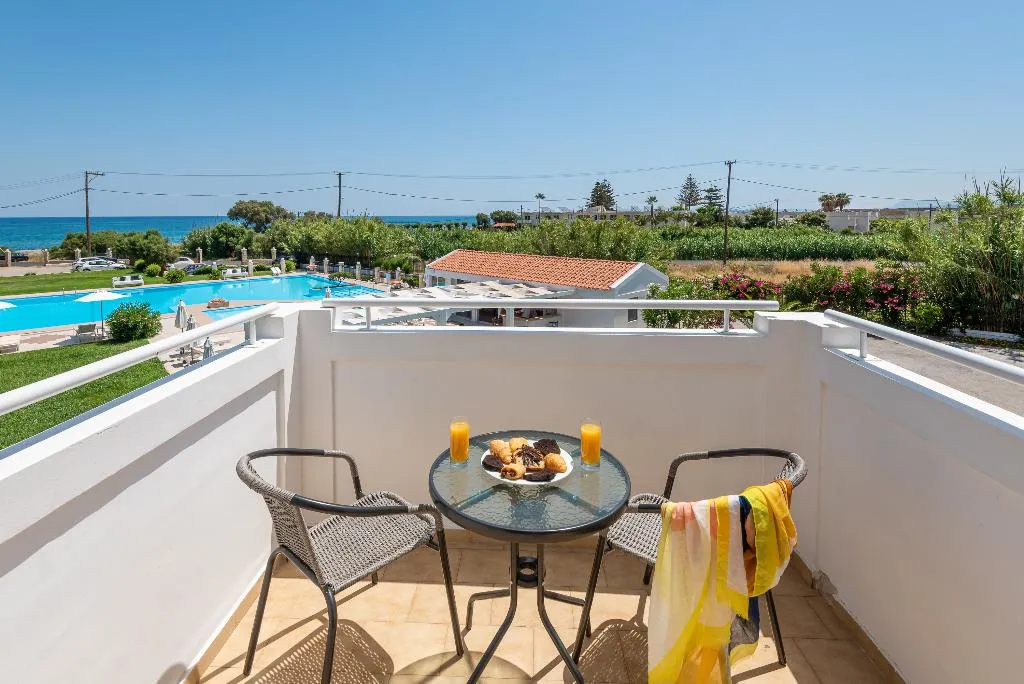FAMILY ROOM SEA VIEW Room, Mrs Chryssana Beach Hotel Crete By GHH, Crete