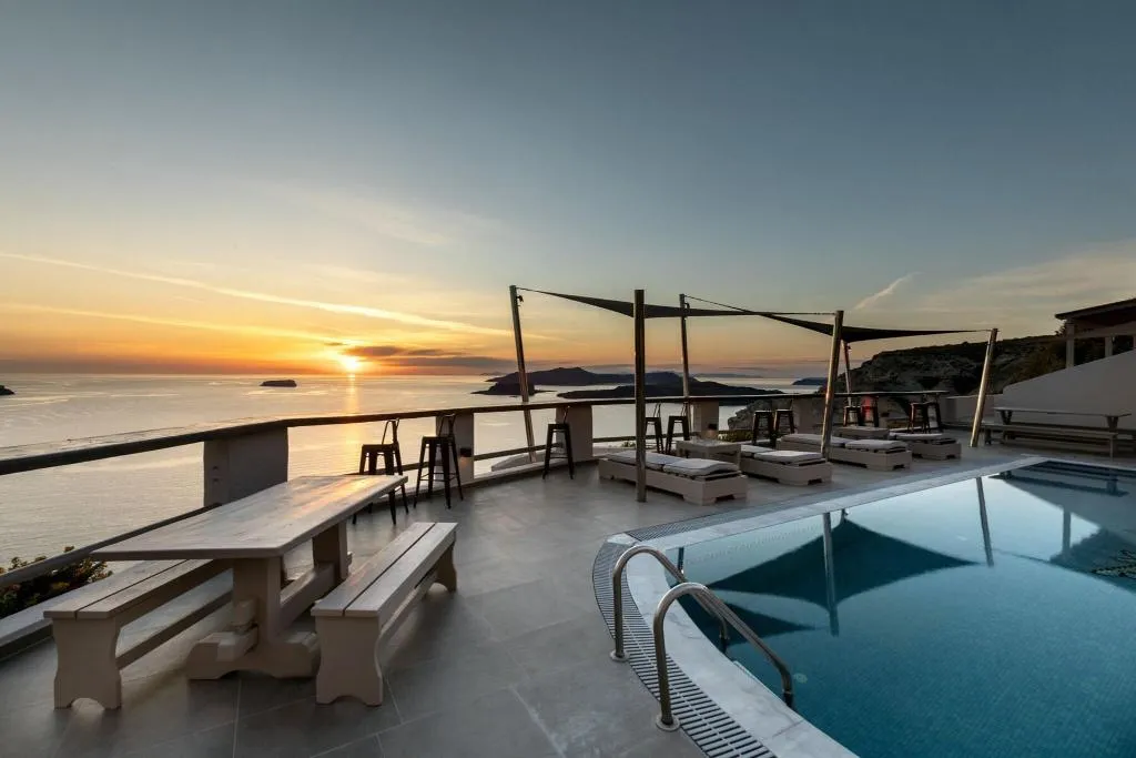 General view, Grand View Hotel, Santorini