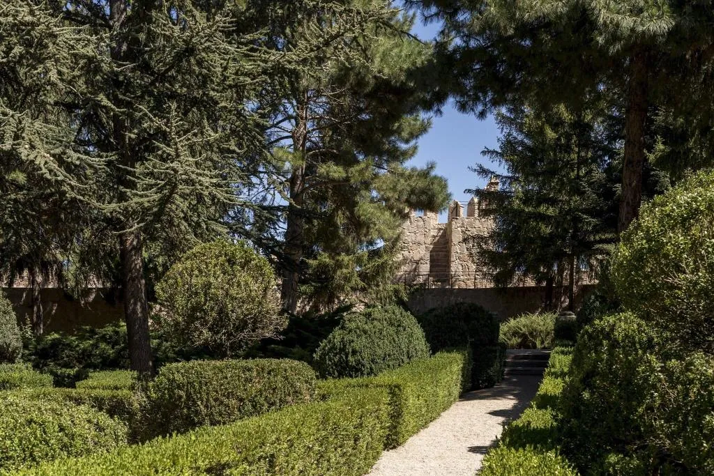 Terrace, Parador de Avila, Madrid