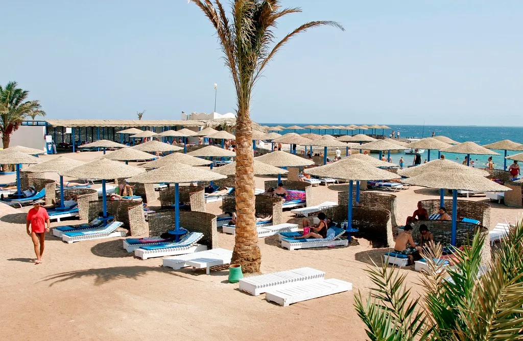 Beach, Empire Beach Aqua Park, Red Sea Riviera