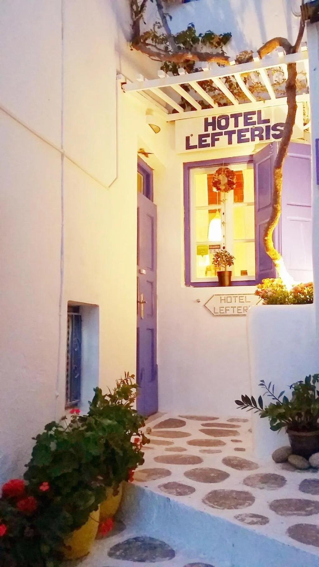 General view, Hotel Lefteris, Mykonos