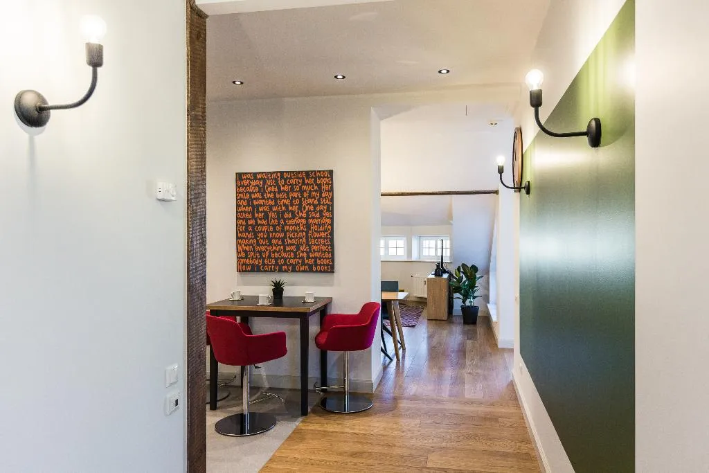 APARTMENT TWO BEDROOMS WITH TERRACE Room, Riga Lux Apartments Skolas Street 20, Riga