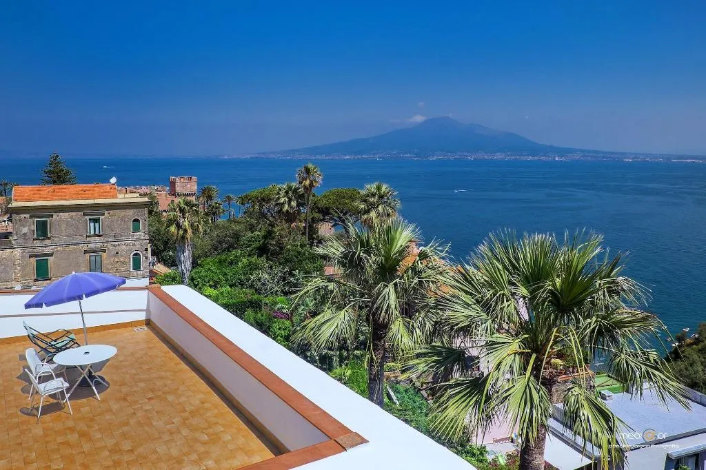 Terrace, Hotel Aequa, Naples