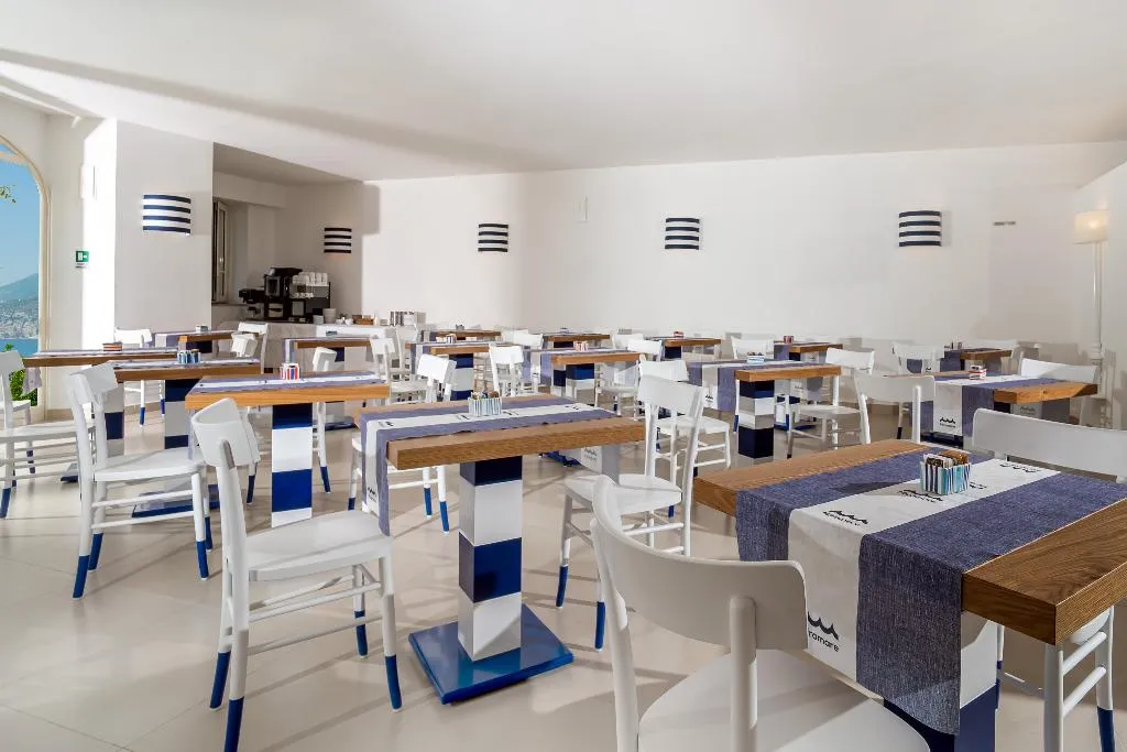 Restaurant, Hotel Miramare, Naples