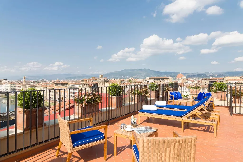 SUITE WITH TERRACE Room, Hotel Lungarno, Florence