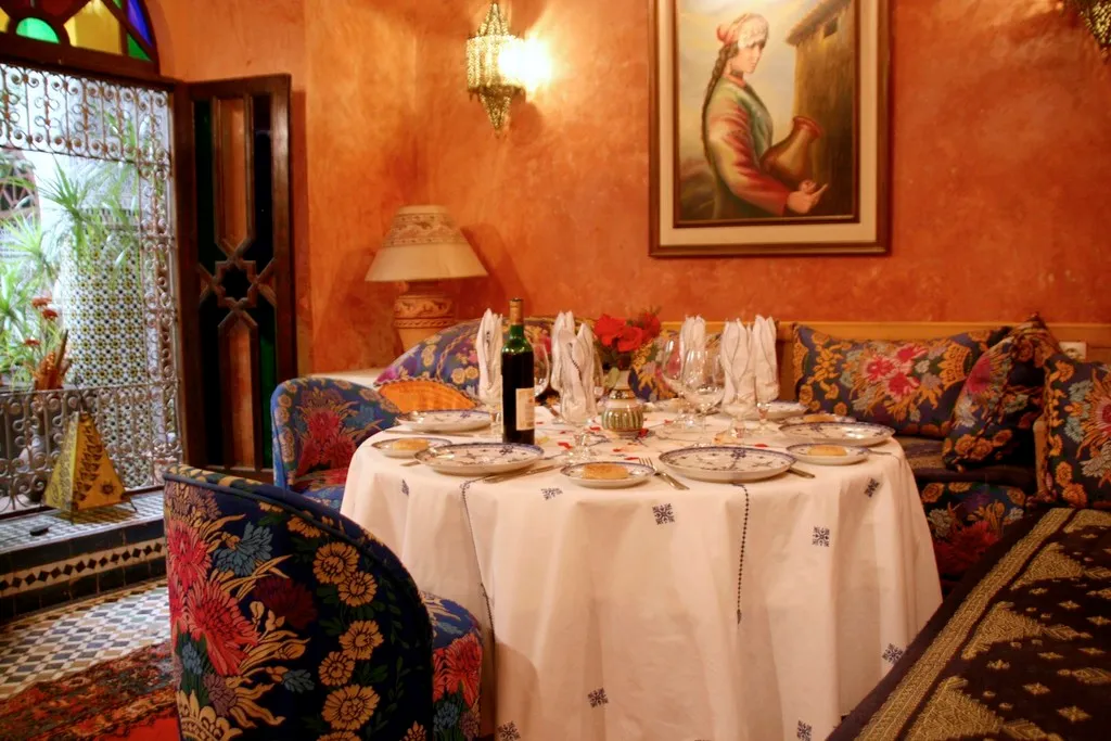 Restaurant, Dar el Ghalia, Fez