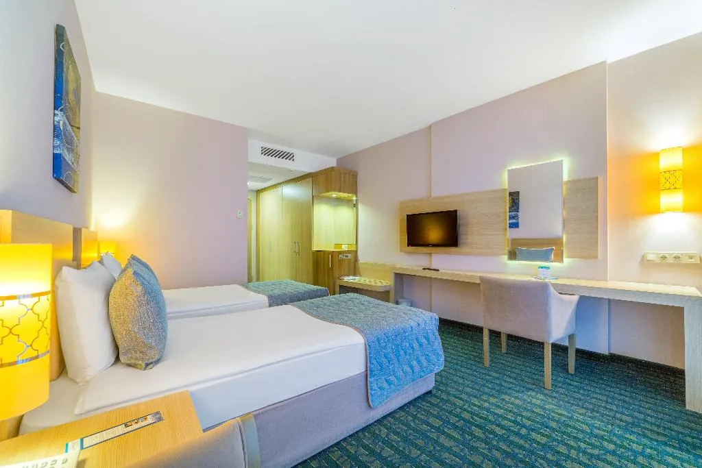 DOUBLE SEA VIEW Room, Justiniano Park Conti, Antalya