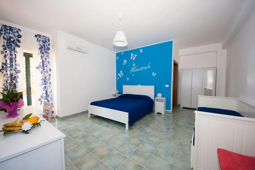 FAMILY ROOM QUEEN SIZE BED Room, Donna Rosa Hotel, Taormina