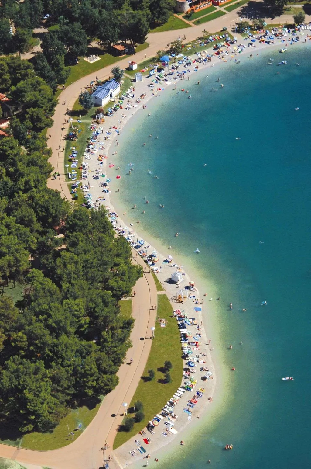 Beach, Apartments Stella Plava Laguna, Istria