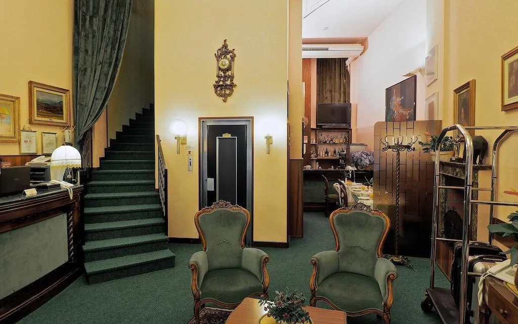 General view, Hotel London, Milan