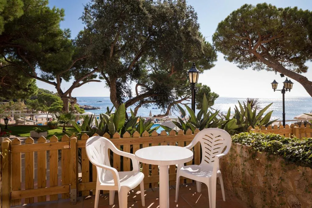 Terrace, htop Caleta Palace, Costa Brava