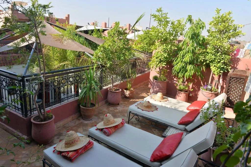 Terrace, Riad La Porte Rouge By La Siredrah, Marrakech