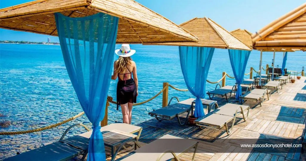 Terrace, Assos Dionysos Hotel, Izmir