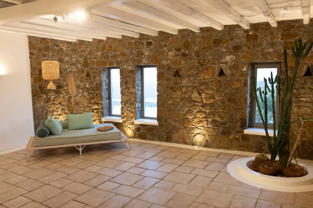 Lobby, Myconian Icon Villa, Mykonos