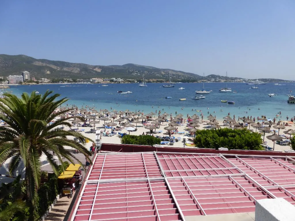 Terrace, Apartamentos Balear Beach, Majorca