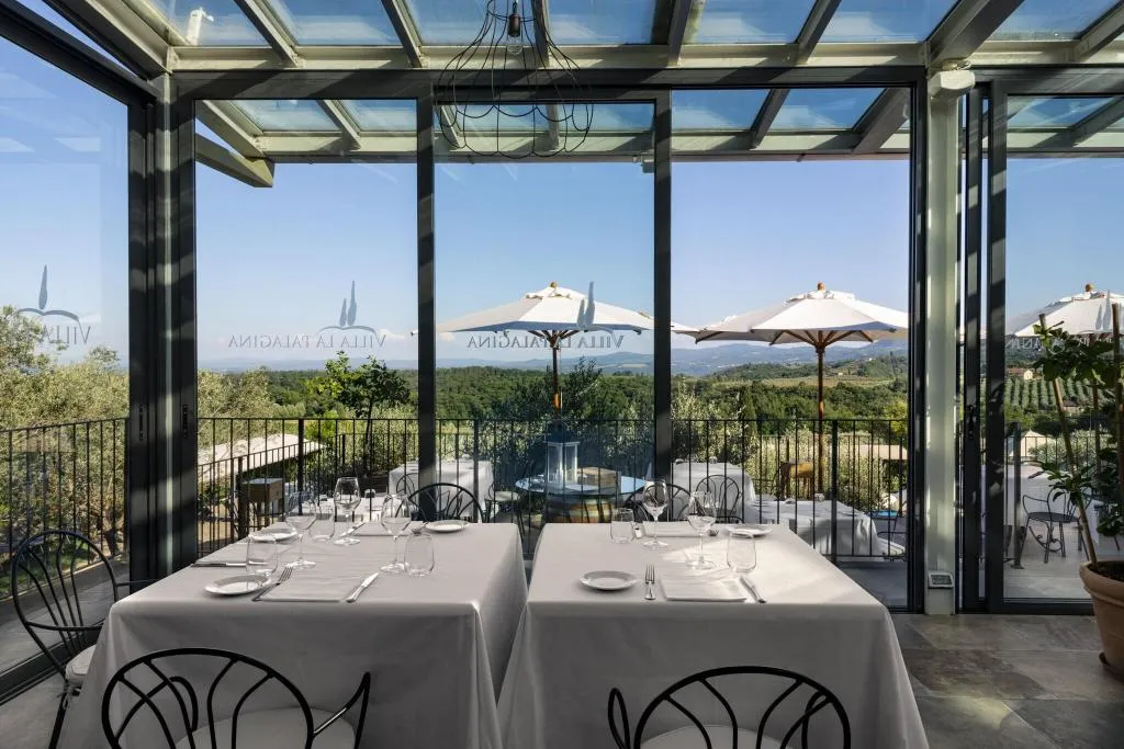 Restaurant, Villa La Palagina, Florence