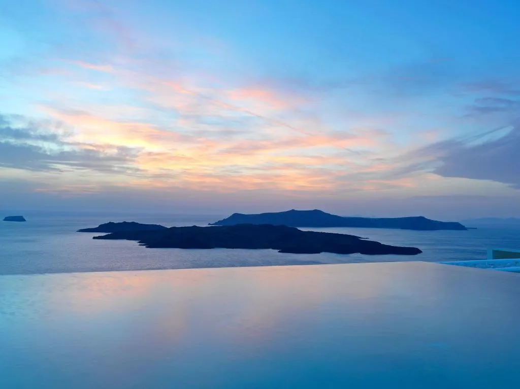 Terrace, Lilium Hotel, Santorini