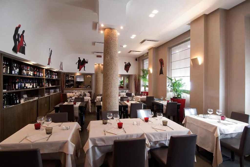 Restaurant, Hotel Sempione, Milan