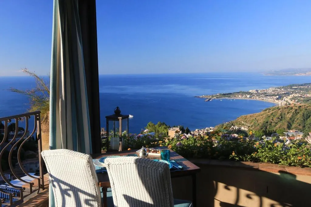 Restaurant, Villa Ducale, Taormina