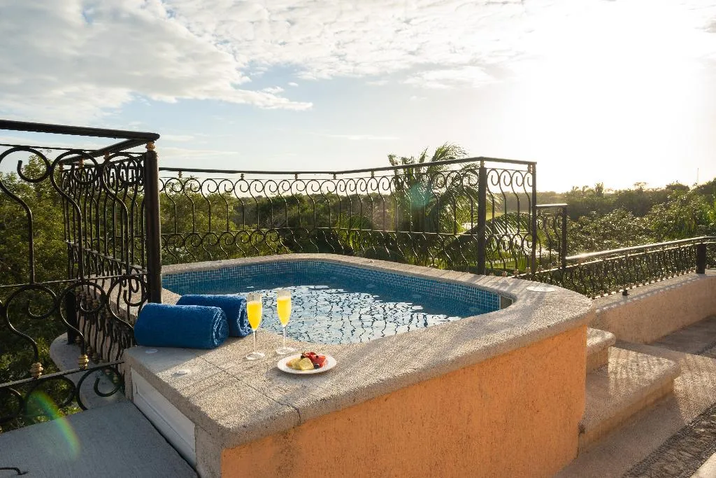 Terrace, Eurostars Hacienda Vista Real, Cancun Area