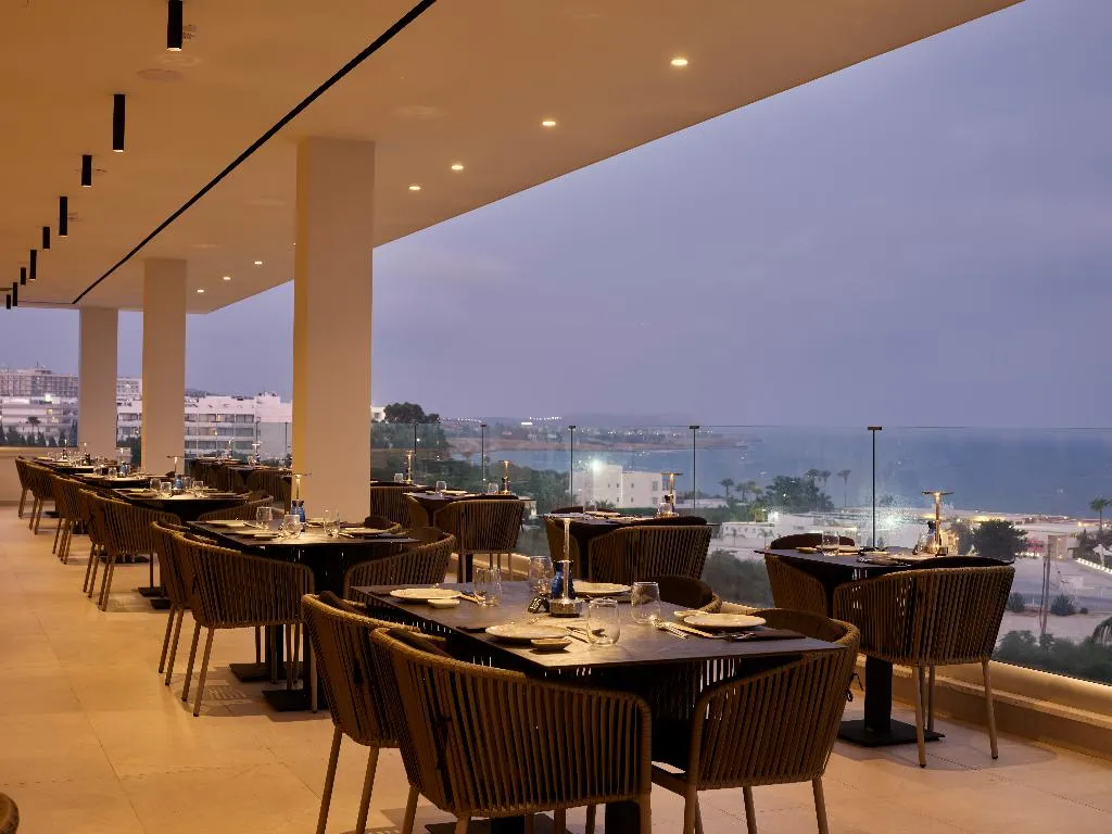 Restaurant, Atlantica Sancta Napa Resort, Cyprus