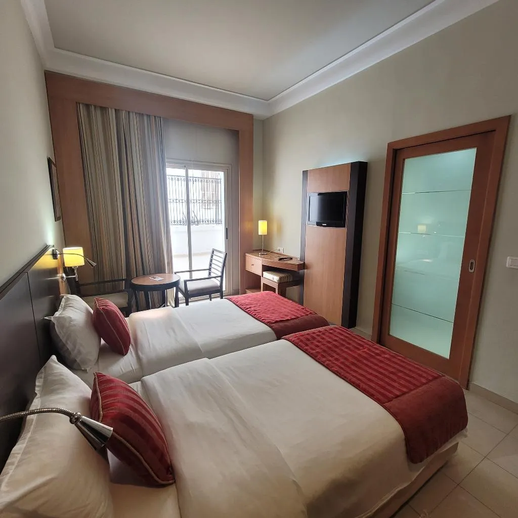 TWIN BASIC Room, Hotel Tiba, Tunisia