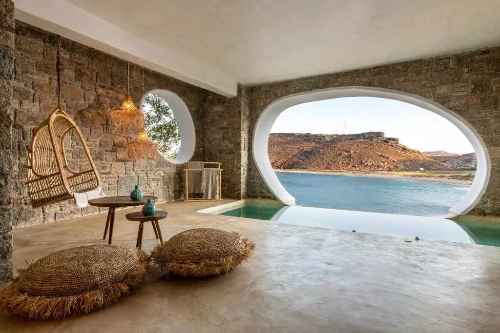 SUITE DELUXE Room, Panormos Village Seaside Resort, Mykonos