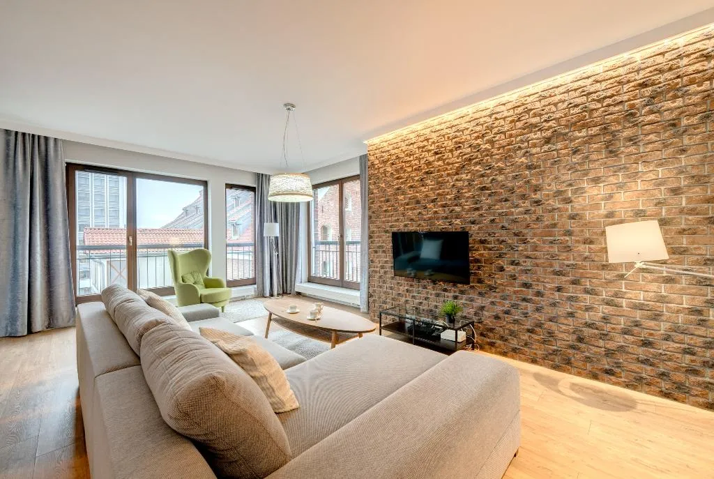 APARTMENT ONE BEDROOM Room, Dom & House - Apartments Old Town Szafarnia, Gdansk