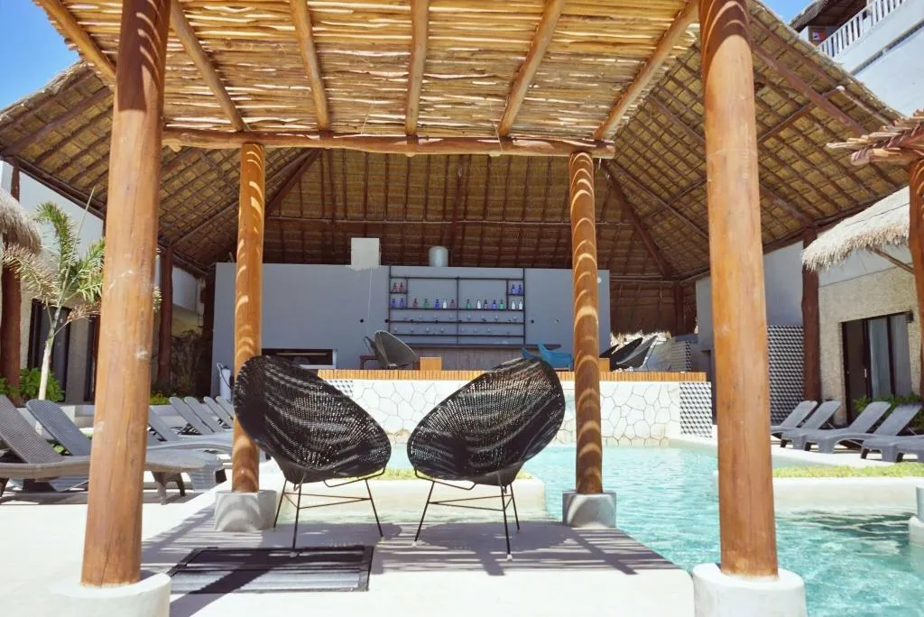 Terrace, Hotel Boutique Kinta Kan Adults Only, Playa Del Carmen