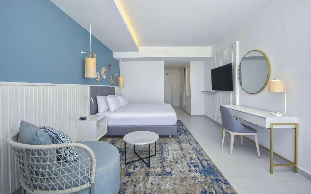 DOUBLE PARTIAL SEA VIEW Room, Hilton Skanes Monastir Beach Resort, Tunisia