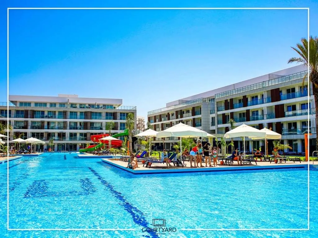 Pool, Courtyard Long Beach Holiday Resort, Cyprus