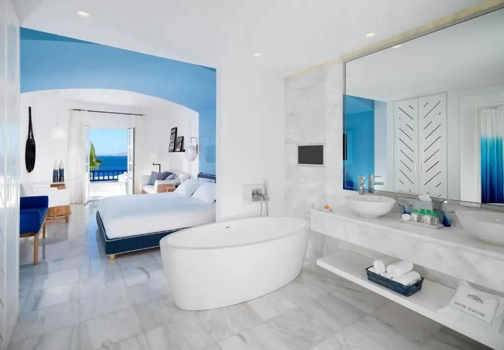 JUNIOR SUITE STANDARD Room, Mykonos Grand Hotel & Resort, Mykonos