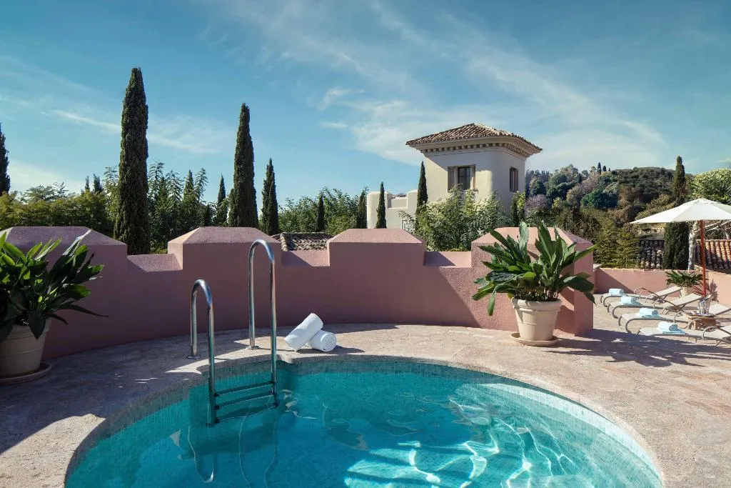 Pool, Anantara Villa Padierna Palace Benahavis Marbella, Costa Del Sol