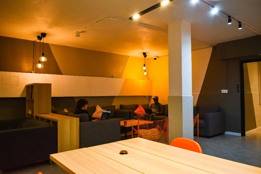 Lobby, Onefam Les Corts, Barcelona