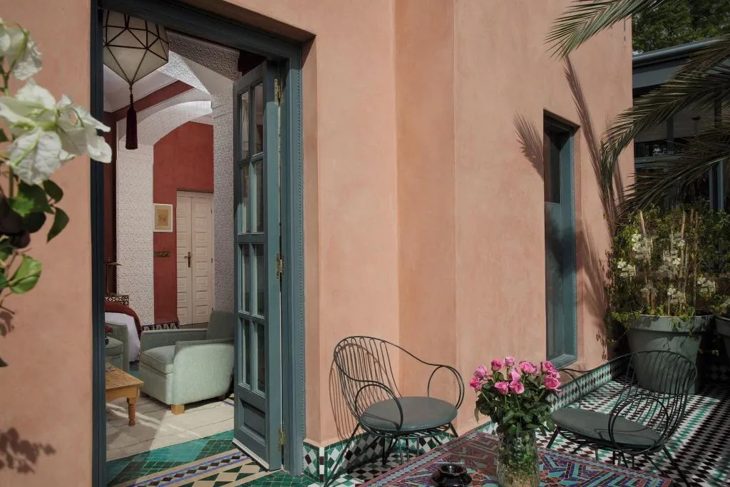 Terrace, Dar Rhizlane, Marrakech