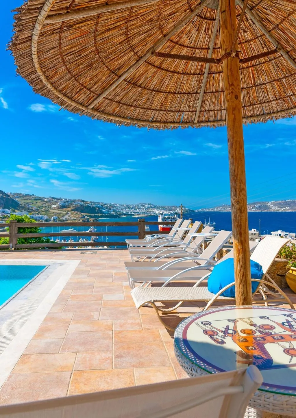 Terrace, Paradision, Mykonos