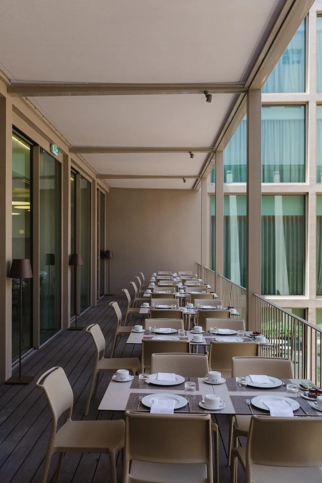 Restaurant, Lumen Hotel and The Lisbon Light Show, Lisbon
