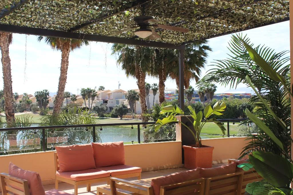 Terrace, Hotel Alicante Golf, Costa Blanca